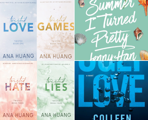 My all time favorite books! cover photo collage