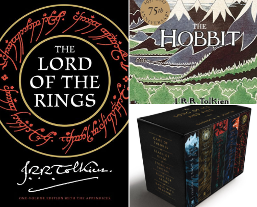 Fantasy Books to Get Lost In cover photo collage