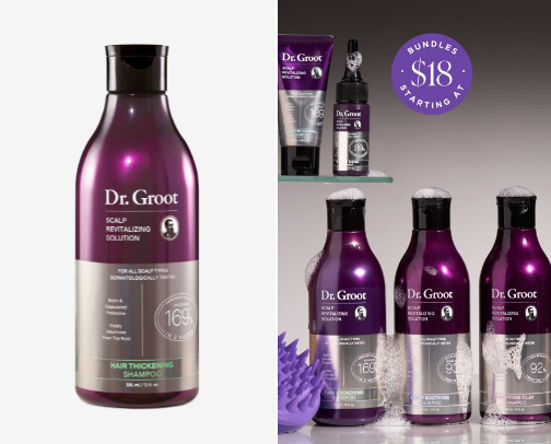 Hair supplies cover photo collage