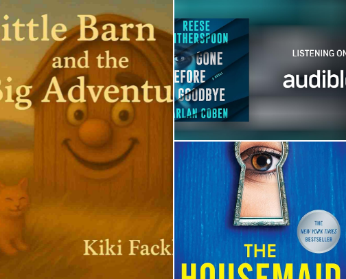My Books cover photo collage