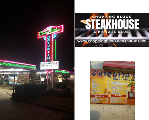 Best eats in Polk county Arkansas cover photo collage