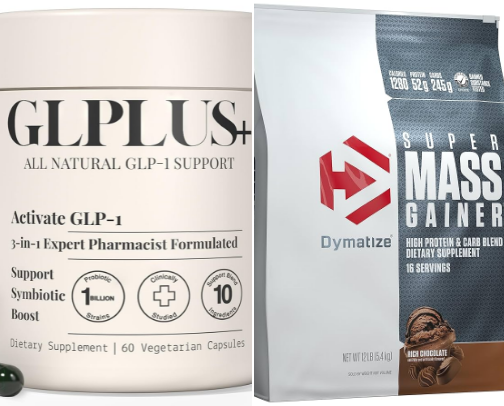 protein + vitamins cover photo collage