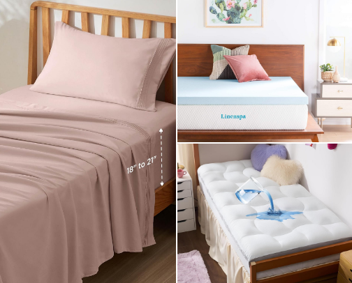 DORM ROOM ESSENTIALS cover photo collage