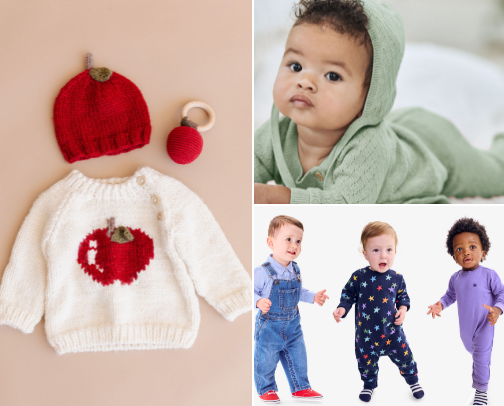 Favorite Baby Clothes and Accessories cover photo collage