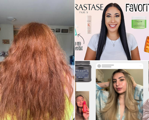 These products have worked wonders for my dry, frizzy, wavy hair! cover photo collage