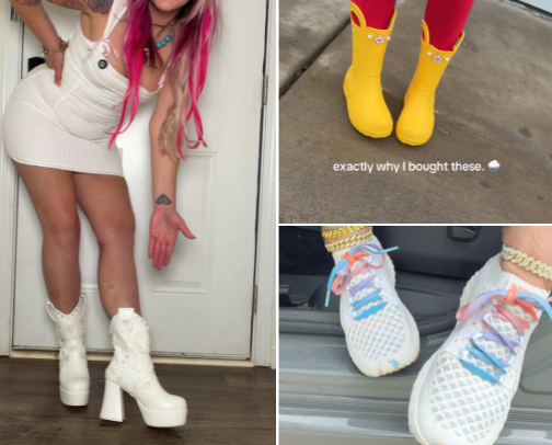shoe loving baddies👠 cover photo collage
