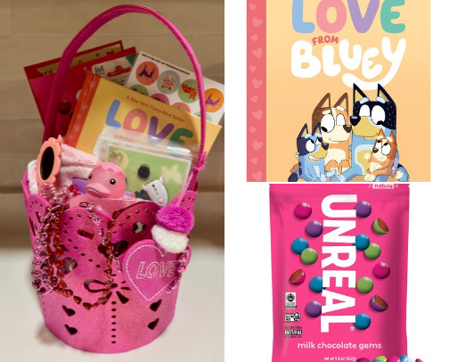 Toddler Valentine’s Basket 🧺 💖 cover photo collage