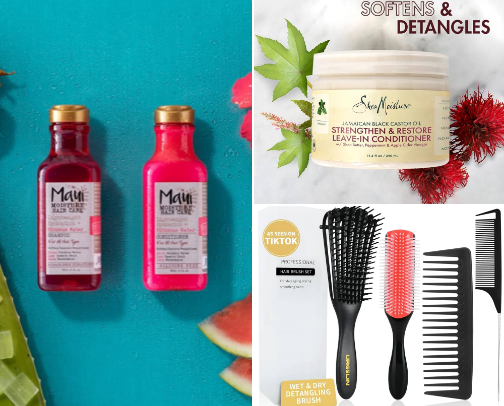 🌺 Hair Care Collection: Hydration, Repair & Definition cover photo collage
