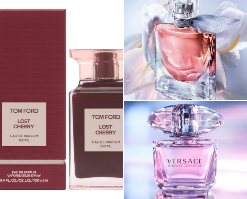 Best parfumes ever cover photo collage