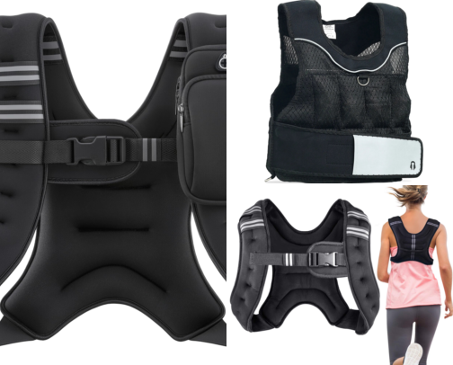 Walking Pad, Weighted Vest and Low-Impact Home Workout Gear cover photo collage