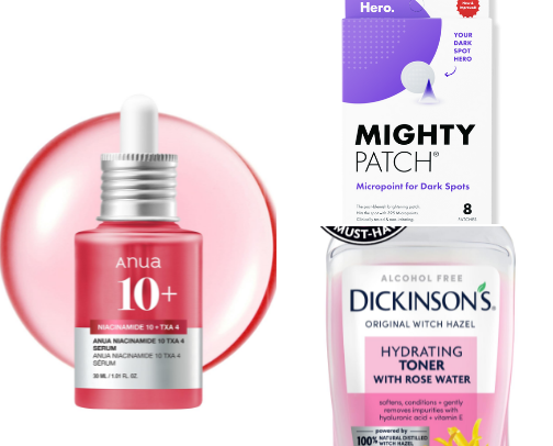 Skincare That I loveee cover photo collage