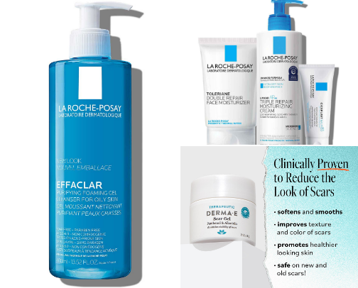 My skincare routine as a girl with dry sensitive skin cover photo collage