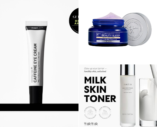 Skincare favs cover photo collage