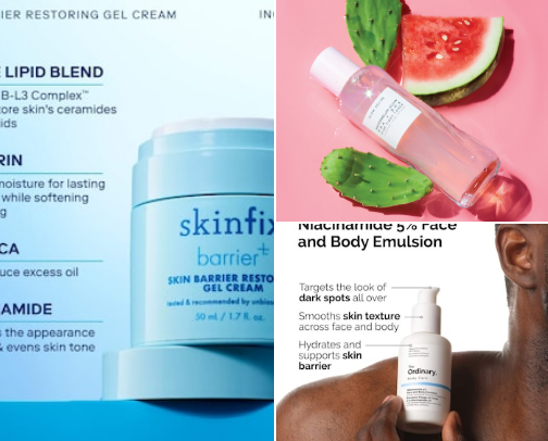 Skincare Products That Helped My Skin (Tried & Tested Favorites) cover photo collage