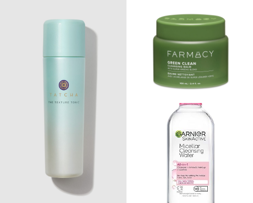 Skincare cover photo collage