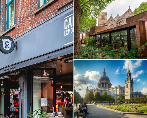 What I Love in London cover photo collage
