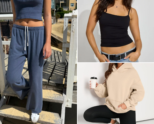 clothing faves cover photo collage
