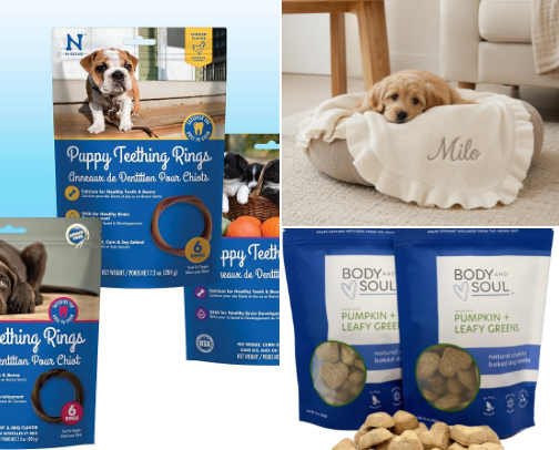 The Ultimate "Welcome Home" Puppy Gift Basket cover photo collage