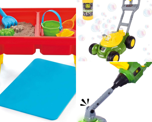 Tried & True Toddler Toys - Outdoor! cover photo collage