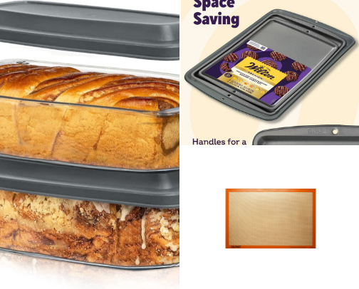 ✨ Useful Bakeware & Food Storage — Reliable, Space-Saving & Built to Last cover photo collage