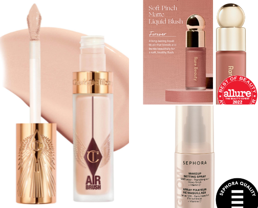 Beauty Glow Up - Pretty Picks cover photo collage