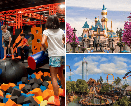 Fun family activities cover photo collage