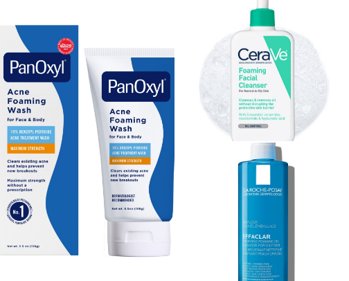 Acne-safe skincare routine (that actually worked for me) cover photo collage
