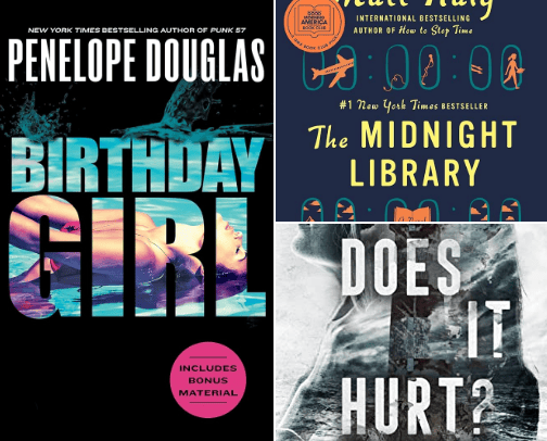 Books I highly recommend to get your mind out of the real world cover photo collage