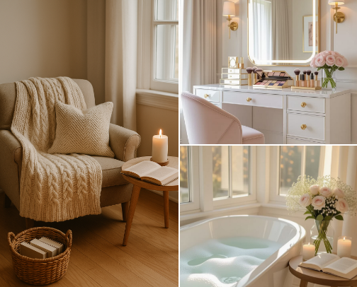 My Favorite Corners at Home cover photo collage