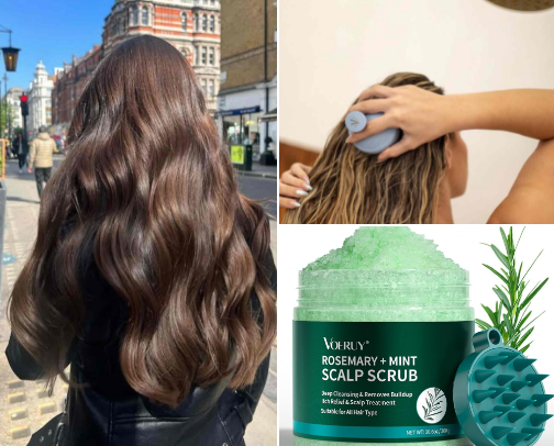 The foundation of healthy hair - scalp ESSENTIALS✨ cover photo collage