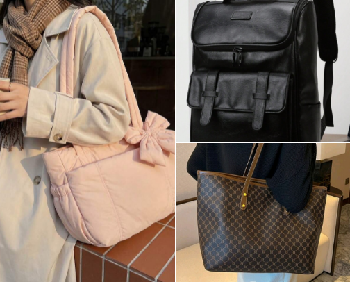 Pretty and Quality Bags 👜+ charm (under ₱1,500/$25) cover photo collage