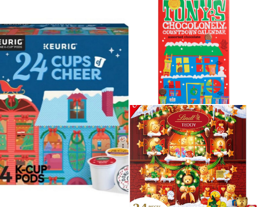 Advent Calendars to Spice up the Holiday Season! cover photo collage