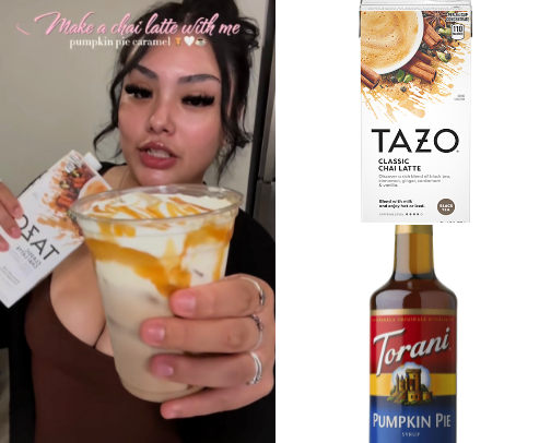 THE BEST CHAI LATTE MADE AT HOME 🧋 cover photo collage