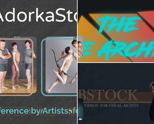 The Best Figure Drawing Catalogues cover photo collage