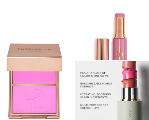 Fav blushes cover photo collage