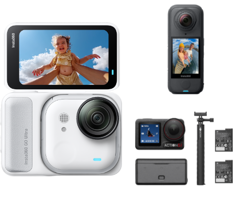 All About Action Camera | Diving, Riding, Traveling 🌊🏍️✈️ cover photo collage