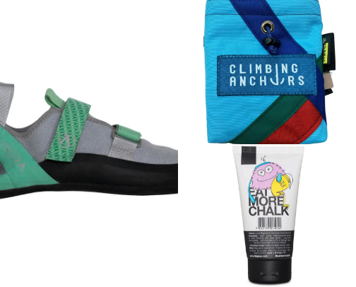 Rock Climbing Necessities cover photo collage