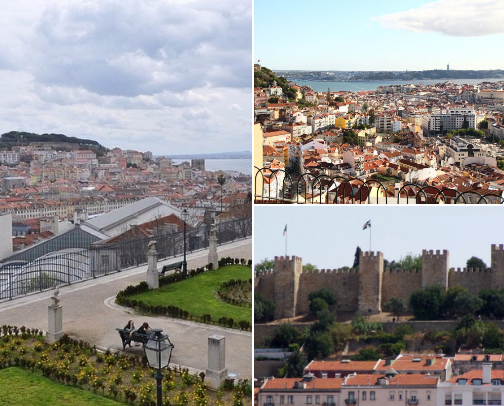 Amazing Viewpoints in Lisbon cover photo collage