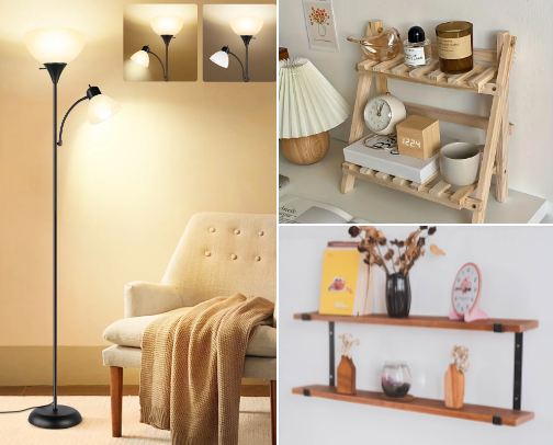 Aesthetic & Practical Home Decor Essentials ✨ cover photo collage