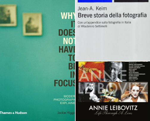 Books & Movies about Photography cover photo collage