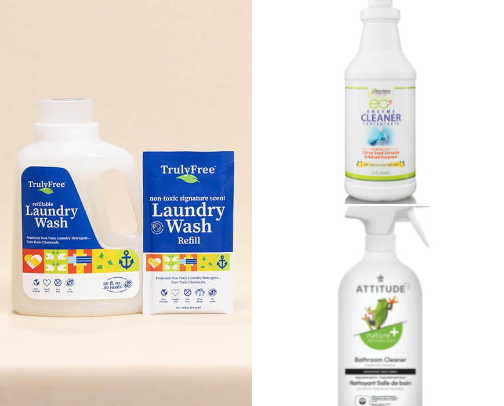 Cleaning and Home Supplies cover photo collage