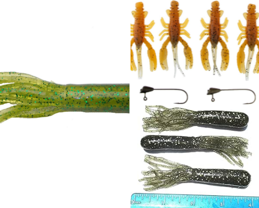 5 Best Soft Bait Bass Lures! 🎣 #Wisconsin cover photo collage