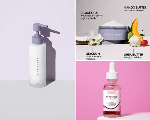Night Shower Routine Essentials cover photo collage