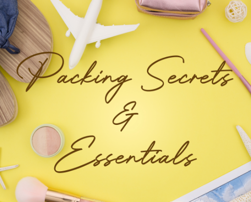 Travel & Packing Essentials✈️ cover photo collage