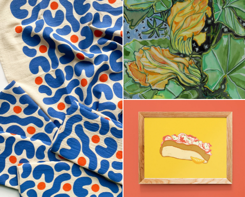 Maine: Color & Whimsy - My Artists of Choice! cover photo collage