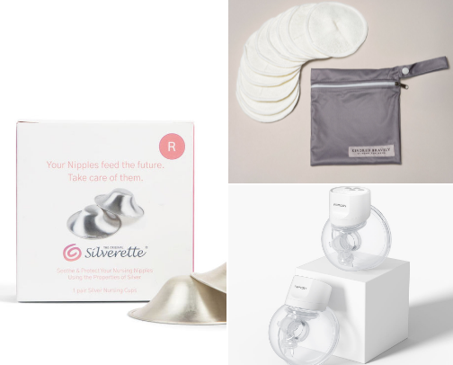 Breastfeeding essentials cover photo collage