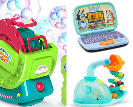Toddler Toy Ideas cover photo collage
