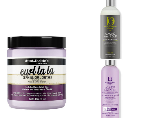 Hair care for 3B-4A/B/C hair types cover photo collage