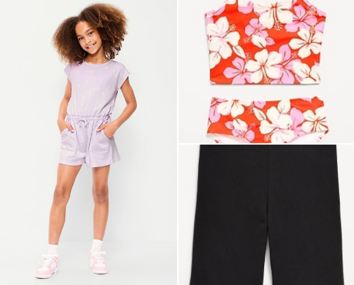 Cute, Stylish Clothing for Girls from Old Navy cover photo collage