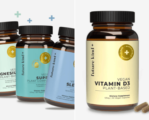 Top Vegan Supplements for a Healthier You 🌱 cover photo collage